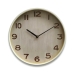 Horloge Murale Versa Verre Bois MDF 4,5 x 40 x 40 cm