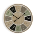 Reloj de Pared Versa Madera MDF Madera MDF y cristal (4,5 x 60 x 60 cm)