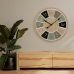 Horloge Murale Versa Bois MDF Bois MDF/Verre (4,5 x 60 x 60 cm)