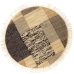 Carpet Alexandra House Living Brown 120 x 120 x 1 cm Circular