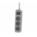 Regleta Enchufes 3 Tomas con Interruptor Philips (1,5 m)