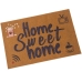 Deurmat Alexandra House Living Home Sweet Home Bruin 40 x 1 x 60 cm