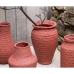 Vaso Alexandra House Living Argile Terracotta Cotone Cartapesta 15 x 25 x 15 cm