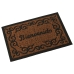 Doormat Alexandra House Living Bienvenido Brown 40 x 1 x 60 cm