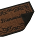 Doormat Alexandra House Living Bienvenido Brown 40 x 1 x 60 cm