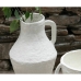 Vaso Alexandra House Living Bianco Cotone Cartapesta 9 x 31 x 9 cm