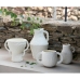 Vaso Alexandra House Living Bianco Cotone Cartapesta 9 x 31 x 9 cm