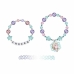 Conjunto Colar e Pulseiras Frozen