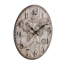 Reloj de Pared Alexandra House Living Multicolor Madera 34 x 4 x 34 cm