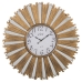 Orologio da Parete Alexandra House Living Dorato Plastica 58 x 4 x 58 cm