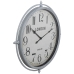 Reloj de Pared Alexandra House Living Gris Plateado Acrílico Plástico 52 x 5 x 52 cm