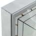 Muurklok Alexandra House Living Grijs Zilverkleurig Kristal 49 x 49 x 4 cm