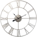 Horloge Murale Alexandra House Living Argenté Métal 90 x 4 x 90 cm