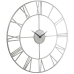 Horloge Murale Alexandra House Living Argenté Métal 90 x 4 x 90 cm