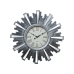 Horloge Murale Alexandra House Living Gris Argenté Résine Plastique 57 x 4 x 57 cm