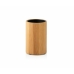 Tandborsthållare Alexandra House Living Brun Svart Bambu Plast 7 x 11 x 7 cm