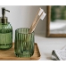 Toothbrush Holder Alexandra House Living Green Crystal 7 x 10 x 7 cm