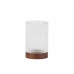 Toothbrush Holder Alexandra House Living Wood Crystal 7 x 12 x 7 cm