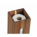 Toilet Roll Holder Alexandra House Living Brown Acacia 14 x 33 x 14 cm