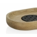 Soap dish Alexandra House Living Black Beige oak wood 9 x 2 x 13 cm