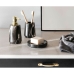 Soap dish Alexandra House Living Black Marble 12 x 2 x 12 cm