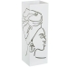 Suporte de guarda-chuva Alexandra House Living Branco Africana 16 x 49 x 16 cm