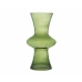 Blumenvase Alexandra House Living grün Kristall 16 x 30 x 16 cm