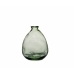 Blumenvase Alexandra House Living Organic grün Glas 15 x 20 x 15 cm