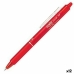 Bolígrafo Pilot Frixion Clicker Tinta borrable Rojo 0,4 mm 12 Unidades