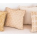 Cushion Alexandra House Living HOLLY Beige Mustard 45 x 10 x 45 cm