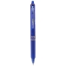 Bolígrafo Pilot Frixion Clicker Tinta borrable Azul 0,4 mm 12 Unidades