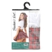 Completo Studentessa Sexy Taglia Unica Teacher’s Pet Rosso Taglia unica