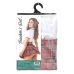 Completo Studentessa Sexy Taglia Unica Teacher’s Pet Rosso Taglia unica