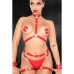 Conjunto de Lingerie Kinky Diva Vermelho