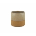 Urtepotte Alexandra House Living Beige Camel Keramik 13 x 13 x 13 cm