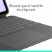 Чехол для планшета Logitech iPad Pro Чёрный Серый Графитовый AZERTY QWERTY Qwerty US