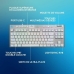 Billentyűzet Logitech G915 X Fehér Francia AZERTY