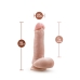 Realistyczne dildo Blush Dr Skin PVC Ø 4,4 cm (12,7 cm)