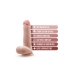 Realistyczne dildo Blush Dr Skin PVC Ø 4,4 cm (12,7 cm)