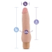 Realistyczne dildo Blush Au Naturel TPE Ø 4,4 cm (19 cm)