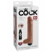 Natürliches Dildo Pipedream King Cock PVC Silikon