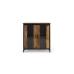 Credenza Alexandra House Living Nero Metallo Legno di mango 87 x 90 x 37 cm