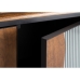 Sideboard Alexandra House Living Black Metal Mango wood 87 x 90 x 37 cm