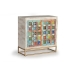 Buffet Alexandra House Living Blanc Multicouleur Métal Bois de manguier 90 x 90 x 40 cm