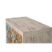 Credenza Alexandra House Living Bianco Multicolore Metallo Legno di mango 90 x 90 x 40 cm