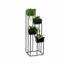 Planter with stand Alexandra House Living Black Metal Plastic 100 x 29 x 33 cm