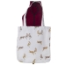 Fabric bag Alexandra House Living EMMA White Textile 41 x 45 x 1 cm