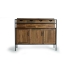 Credenza Alexandra House Living Naturale Metallo teak Legno di mango 140 x 110 x 40 cm