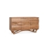 Credenza Alexandra House Living Naturale Legno di acacia 140 x 76 x 40 cm