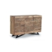 Credenza Alexandra House Living Naturale Metallo Legno di acacia 140 x 90 x 40 cm